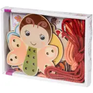 Eichhorn: Živalska lesena igra z vezalkami - Simba Toys