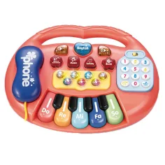 Električni otroški klavir z lučjo in zvokom, na voljo v dveh različicah 1 kos. slika 2