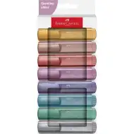 Faber-Castell: 1546 Kovinski 8-delni set flomastrov za poudarjanje besedila