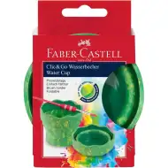 Faber-Castell: Click and Go zelena marmorna posodica za čopiče