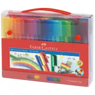 Faber-Castell: Connector komplet flomastrov – 60-delni set v praktičnem shranjevalniku