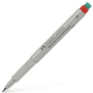 Faber-Castell: Foliarski flomaster S rdeč