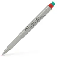 Faber-Castell: Folijski flomaster F rdeč
