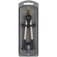 Faber-Castell: Giant šolski šestilo – črno-srebrna