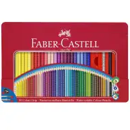 Faber-Castell: Grip barvica v kovinski škatli, set 48 kos