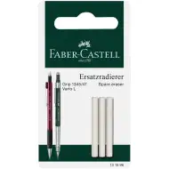 Faber-Castell: Nadomestna radirka za Grip 1345/1347 tehnični svinčnik, set 3 kosov