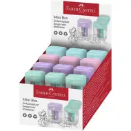 Faber-Castell: Plastični šilček v pastelnih barvah, 1 kos.
