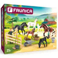 Faunica: 25-delni komplet igrač z lipicanci - Woodyland