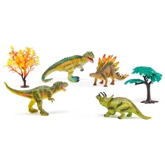 Faunica: 6-delni igralni komplet z dinozavri - Woodyland