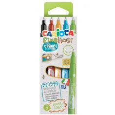 Fineliner Travel Selection - komplet 5 igličnih flomastrov 0,5 mm - Carioca