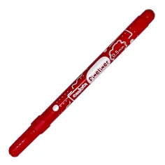 Fineliner iglični flomaster, rdeče barve, 0,5 mm - Carioca