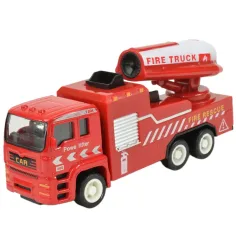 Fire Rescue Team: 4 kosi kovinski gasilski avto set. slika 4
