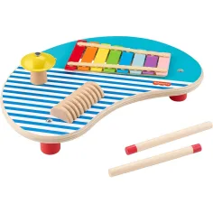 Fisher-Price: Lesena glasbena mizica s ksilofonom - Mattel slika 2