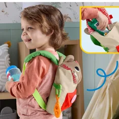 Fisher-Price: Nahrbtnik z medvedkom - Mattel slika 3