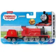 Fisher-Price: Thomas in prijatelji James lokomotiva z vagonom - Mattel