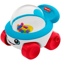 Fisher-Price: Tili-toli potiskljiv avtomobilček s skakajočimi barvnimi kroglicami - Mattel
