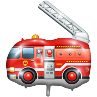 Folijski balon gasilsko vozilo 65x51 cm