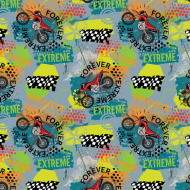 Forever Extreme motoristični darilni papir 100 x 70 cm