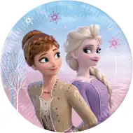 Frozen 2, 8-delni komplet papirnatih krožnikov, 20 cm
