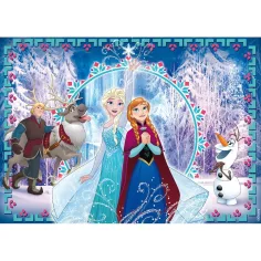 Frozen 2 v 1-ju, 250-delna sestavljanka in pobarvanka 50x35 cm – Lisciani slika 2