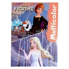 Frozen pobarvanka v velikosti A/4, na voljo v dveh različnih različicah slika 2