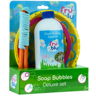 FruBlu: Delux komplet za milne mehurčke s 0,4 l tekočine
