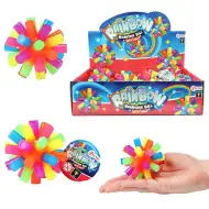 Fun mavrično svetleča poskakujoča žoga 1 kos