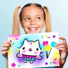 Gabi Punčka Hiša: Airbrush barvni set v torbici slika 3