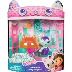 Gabi babaháza film: paket z dvema figuricama Aquaroom - MerCat in Kitty Jellyfish - Spin Master