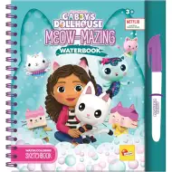 Gabi hišna hiška Meow-Mazing vodno barvanka - Lisciani