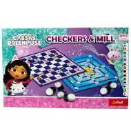 Gabijina hiška Dama in mlinski družabni igri - Trefl