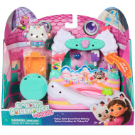 Gabina hišica za punčke – kino: igralni komplet "Balkon slaščic" muce Süti - Spin Master