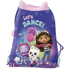 Gabina hišica za punčke Lets dance, telovadna torba, športna torba 45 x 32 cm