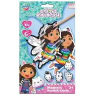 Gabinina hišica komplet ustvarjalnih magnetov za hladilnik s praskalkami, 10 kosov