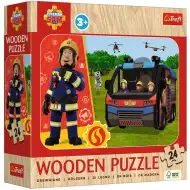 Gasilec Sam lesen puzzle s 24 deli - Trefl