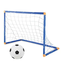GoalBuddies: Nogometni Gol Set z Žogo in Črpalko 60x41x30cm slika 2