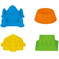 Grad iz peska 4-delni set oblik za peskovnik