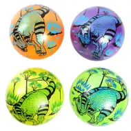 Gumijasta žoga z motivom dinozavrov, 23 cm, na voljo v več barvnih različicah