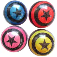 Gumijasta žoga z velikim zvezdnim vzorcem v 23cm velikosti v več različicah