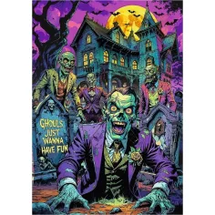 Hall of Horror: Zombiji 1000-delni Premium Plus puzzle - Trefl slika 2