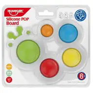 Happy World: Pop it! Pomirjujoča gosenica, prijatelj za razvoj spretnosti, igrača za dojenčke.