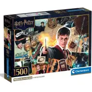 Harry Potter - Relikvije čarovniškega sveta 1500-delna kompaktna sestavljanka - Clementoni
