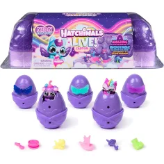 Hatchimals Alive!: Neon Rainbow Jajčna škatla - Spin Master slika 3