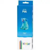 Hej Clay: Mehka in puhasta mops igrača iz plastelina