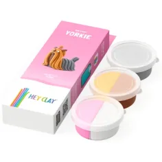 Hej Clay: Mehki Yorkie kužek komplet za modeliranje slika 2