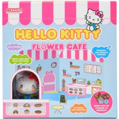 Hello Kitty Flower Café figura z nalepljivo hišo - Comansi slika 2