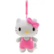 Hello Kitty plišasta torbica s sponko, 12 cm - roza