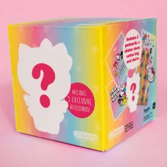 Hello Kitty presenečena škatla s figurico in nalepkami slika 3