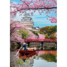 Himeji grad spomladi 1000-delna HQC sestavljanka - Clementoni slika 2