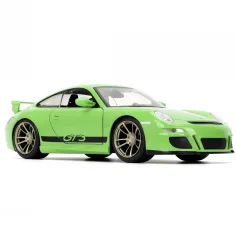 Hitri in drzni: 2007 Porsche 911 GT3 kovinski model avtomobila v merilu 1/24 - Jada Toys slika 2